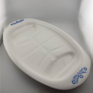 Corning Ware Cronflower Blue P-19 Platter